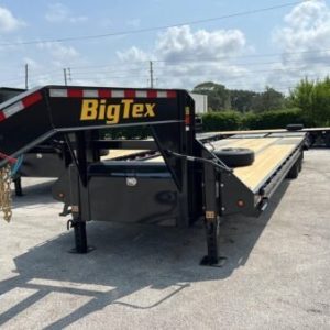 Big Tex 22GN 35-Foot Tandem Dual Gooseneck Trailer with Mega Ramps – 35D5A-MRBK