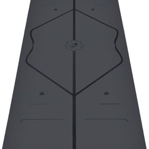 Liforme Original Yoga Mat – Free Yoga Bag Included – Patented Alignment System, Warrior-like Grip, Non-slip, Eco-friendly, sweat-resistant, long, wide, 4.2mm thick mat for comfort Visit the LIFORME Store