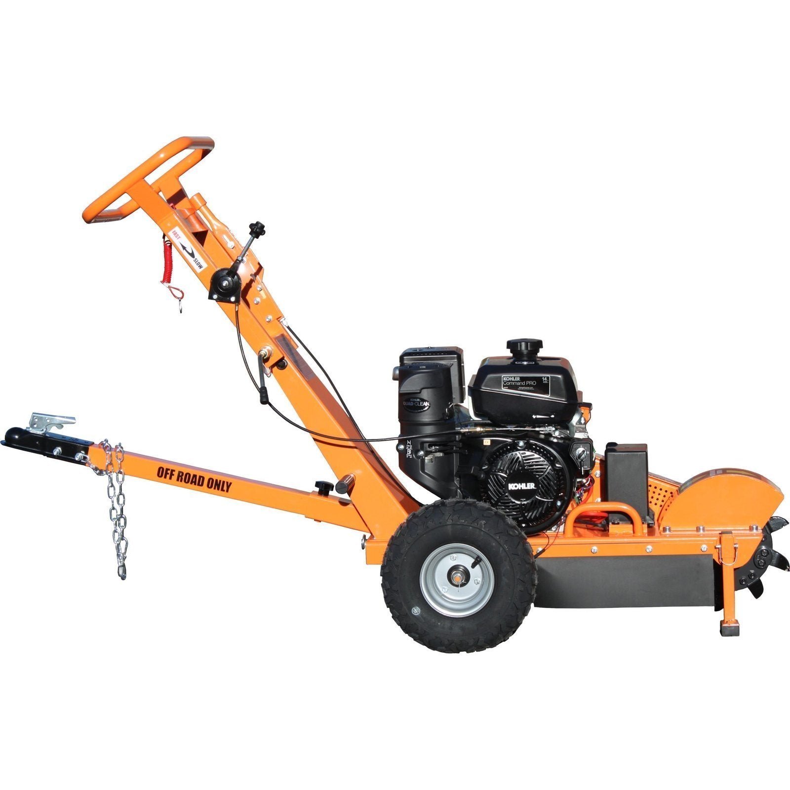 PowerKing Stump Grinder with Electric Starter and Hour Meter- – PK0803-EH