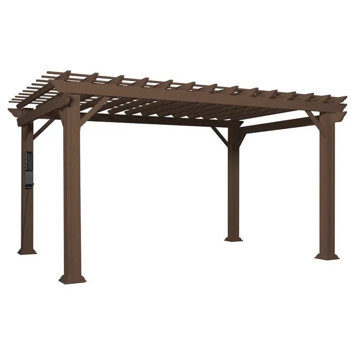 Outdoor Living 14 ft. x 10 ft. Steel Traditional Pergola